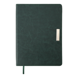 Щоденник недатований Buromax SALERNO A5 288 стор зелений ВМ.2026-04