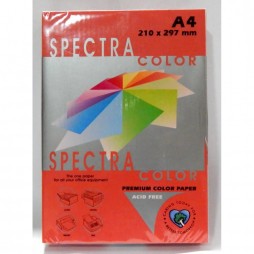 Папір  кольоровий  Spectra Color  А4, 80г/м2   інтенсив червоний Red 250 (500 аркушiв)