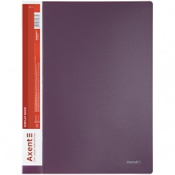 Дисплей-книга Axent 1020-11-A, A4, 20 файлів, сливова