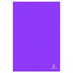 Папка-куточок Optima O35120-12 А4 "Вишиванка", фіолетова