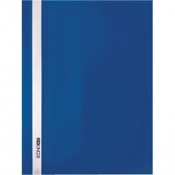 Швидкозшивач Economix із прозорим верхом А4 Е31509-02  синiй