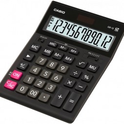 Калькулятор Casio настільний 12-разрядний  великий дисплей, 209*155*34,5 GR-12C