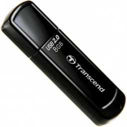USB Флеш накопичувач 8GB Transcend JetFlash 350 Black (TS8GJF350)