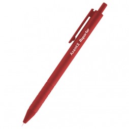 Ручка масляна автоматична Axent Reporter AB1065-06-A, 0.7 мм, червона