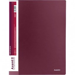 Дисплей-книга Axent  60 файлiв, бордова   1060-04